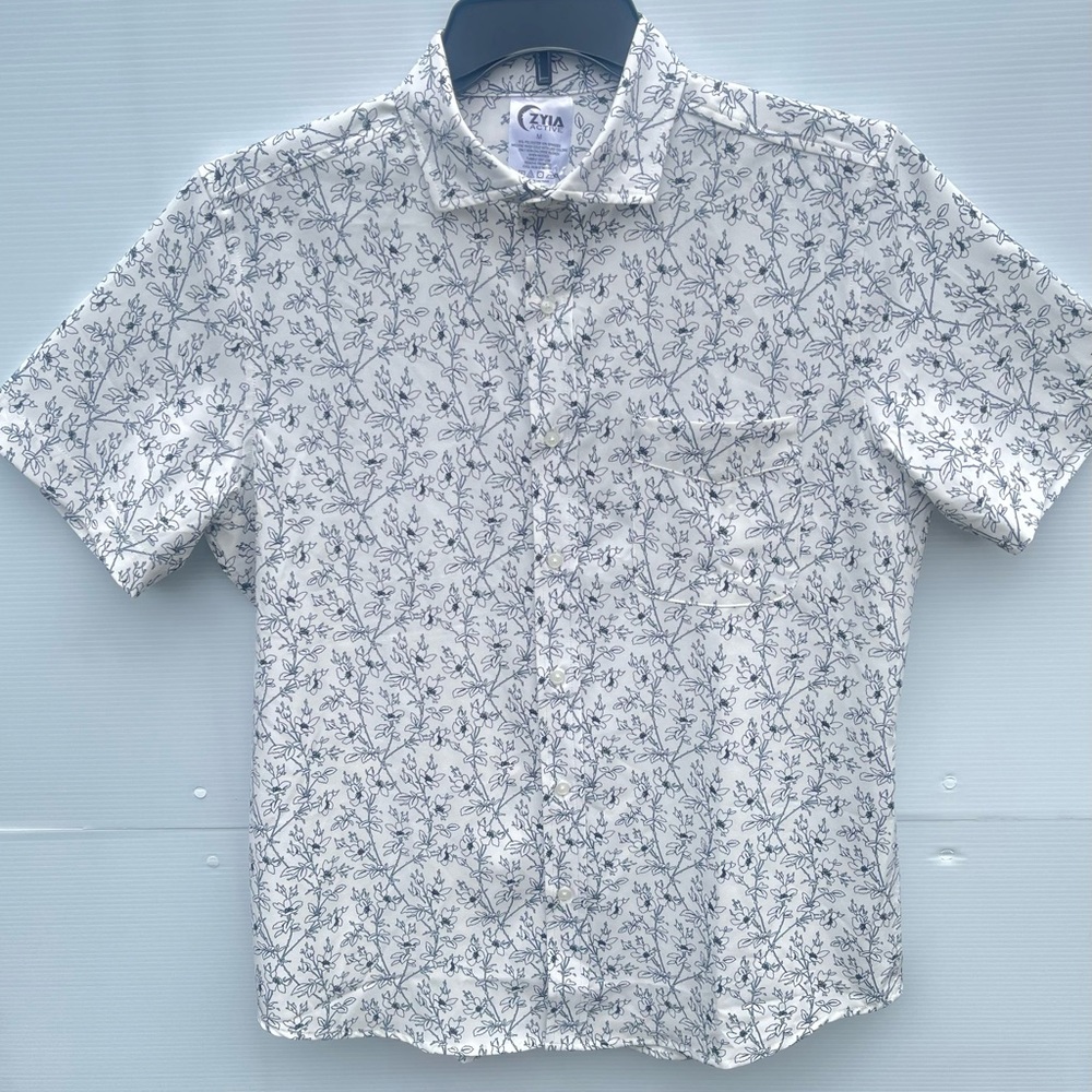 Mens zyia short sleeve shirt  medium